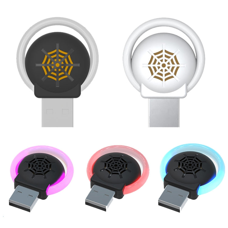USB Car Mouse Repellent Ultrasonic Mosquito Insect Repellent With Atmosphere Light, White, Black