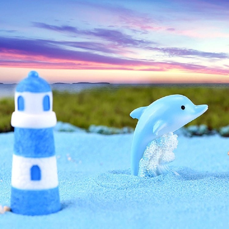 Beach Ocean Series Resin Craft Ornament Sand Carving Castle, Mermaid 2, Mermaid 3