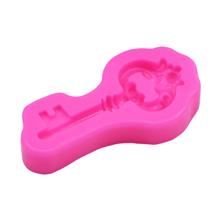 2 PCS Retro Key Fondant Cake Chocolate Silicone Mold, Retro Key