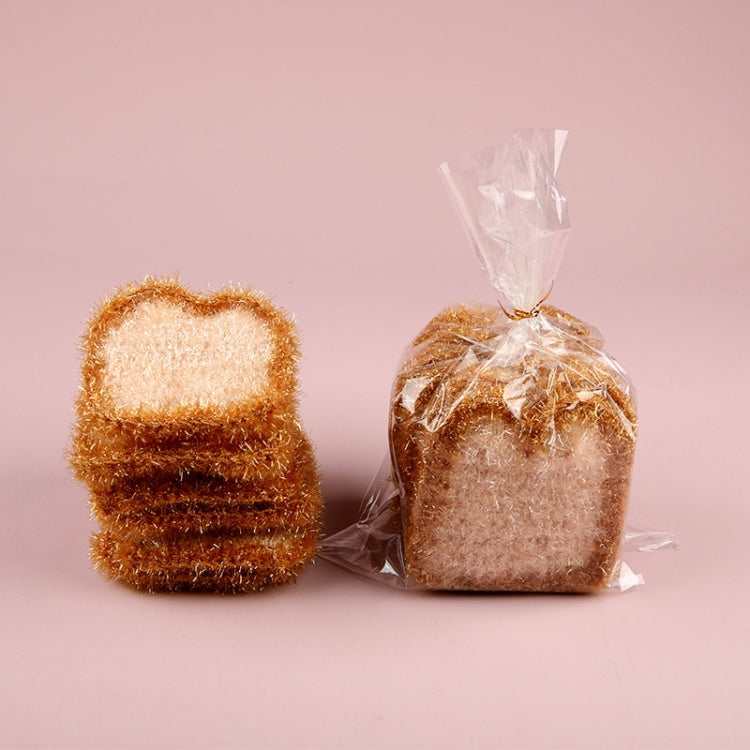 Bread Dish Towel Acrylic Polyester Dish Cloth, 6 PCS / Bag