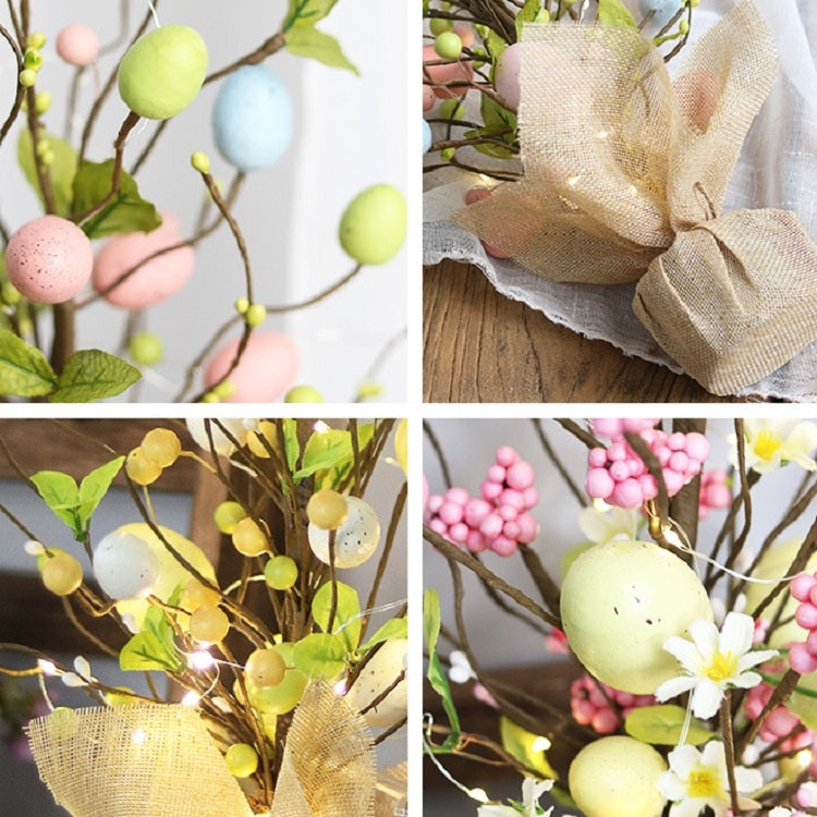 Easter LED Lights Colorful Egg Decorative Tree, 1, 2, 3, 4