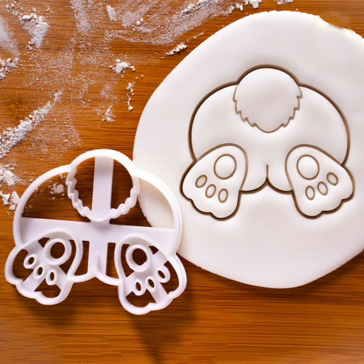BGMJ007 Cartoon Chick Bunny Cookie Mould, Chick, Rabbit Ass