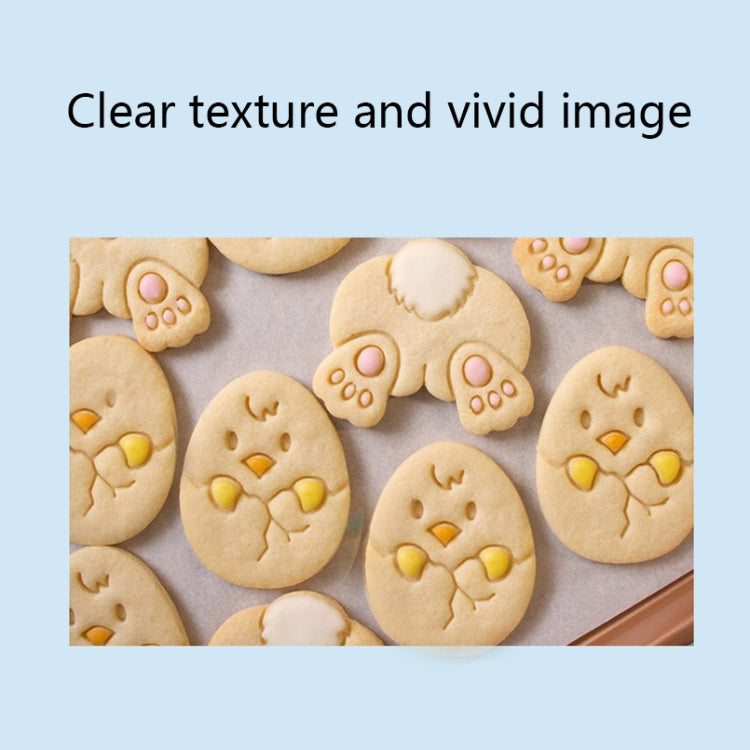 BGMJ007 Cartoon Chick Bunny Cookie Mould, Chick, Rabbit Ass