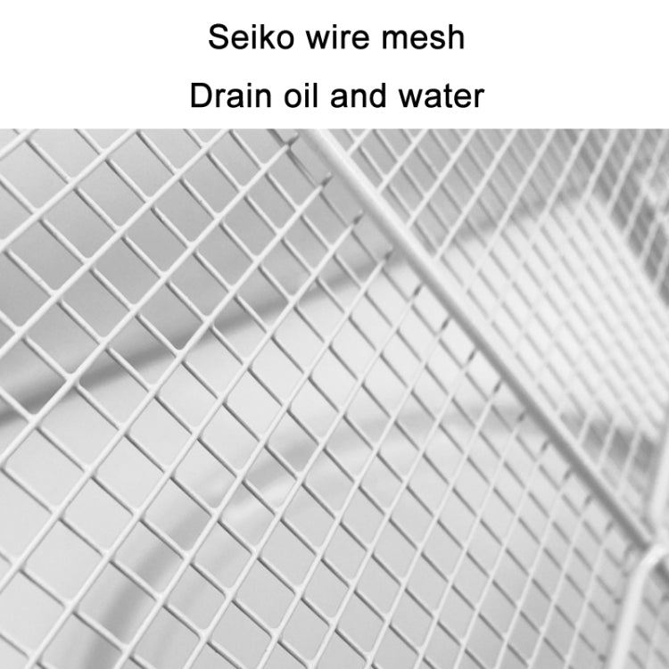 Oven Baking Stainless Steel Baking Pan Drain The Oil Mold, Square Bronze