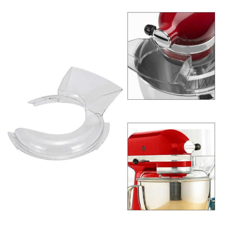 Replacement Pouring Shield Splash Guard for KitchenAid 4.5/5QT Stand Mixers, For KitchenAid 4.5/5QT