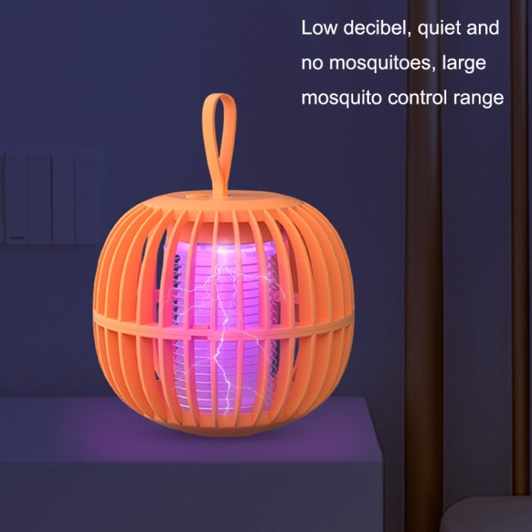 Pumpkin Night Light Mosquito Lamp USB Portable Shock Mosquito Trap, Mosquito Trap Orange