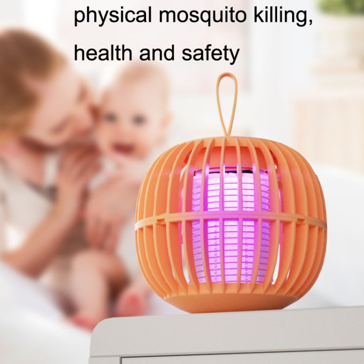Pumpkin Night Light Mosquito Lamp USB Portable Shock Mosquito Trap, Mosquito Trap Orange