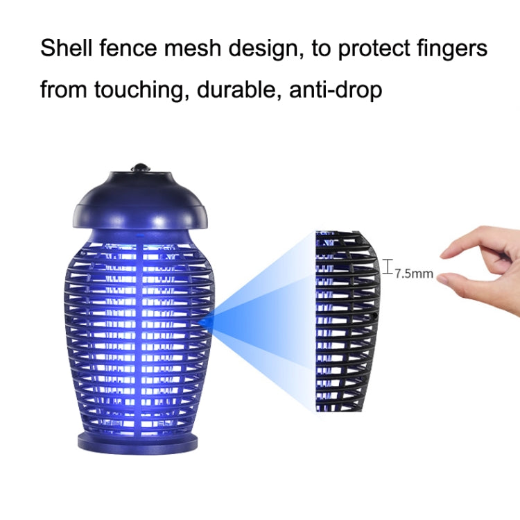 Outdoor Waterproof Mosquito Repellent Restaurant Hotel Fly Flyer Catcher, Plug Specification:, Mosquito Repellent Black
