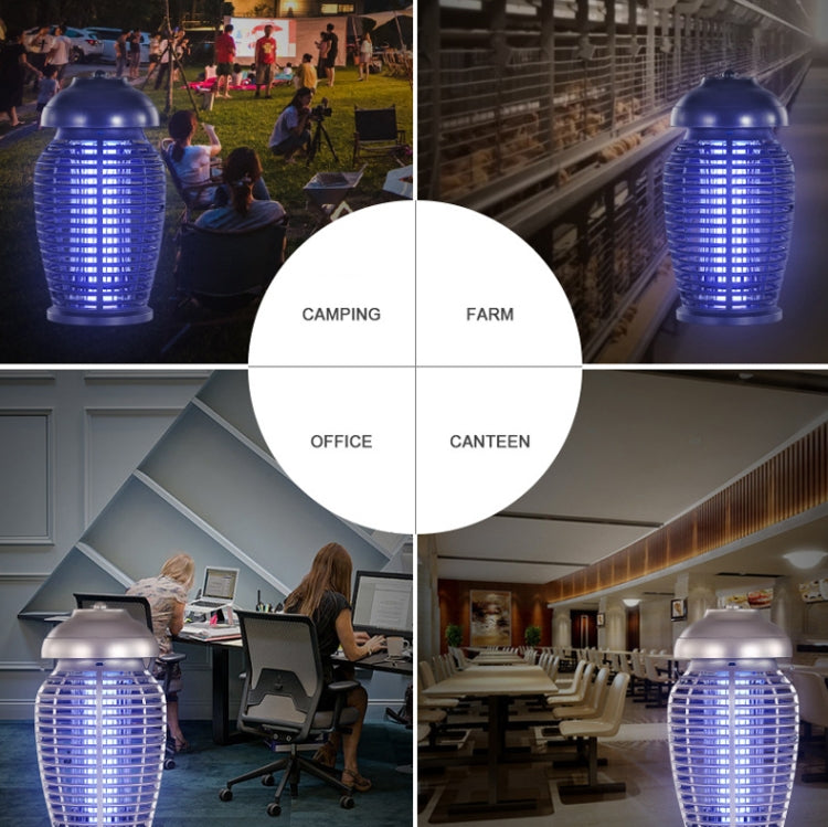 Outdoor Waterproof Mosquito Repellent Restaurant Hotel Fly Flyer Catcher, Plug Specification:, Mosquito Repellent Black