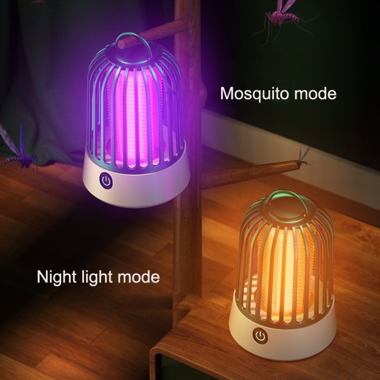 Outdoor Home USB Photocatalyst Mosquito Repellent, Direct Plug Gray