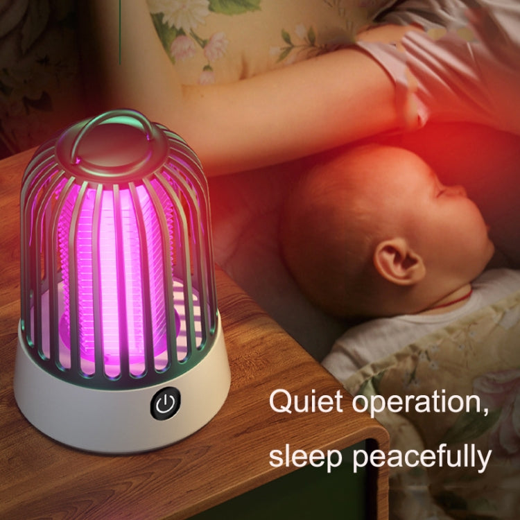 Outdoor Home USB Photocatalyst Mosquito Repellent, Direct Plug Gray