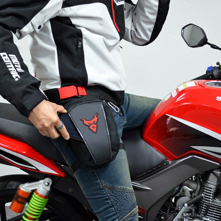 MOTOCENTRIC 11-MC-0105 Motorcycle Riding Leg Bag Waist Bag, 11-MC-0105 (Blue), 11-MC-0105 (Green), 11-MC-0105 (Gray), 11-MC-0105 (Red)
