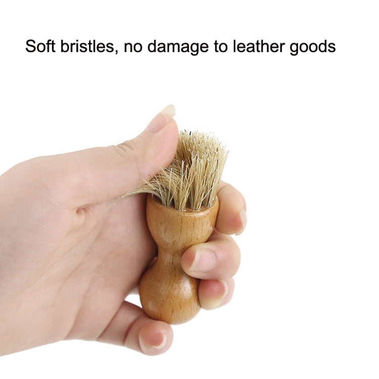 Hutcar Gourd Beech Pig Brush Oil Polished To Gray Multi-Function Brush, Lacquer, Log