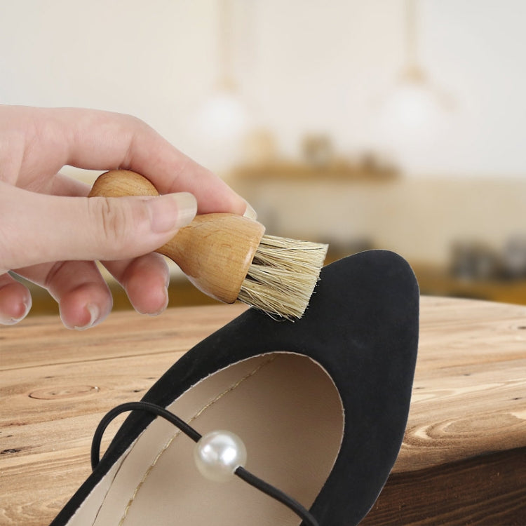 Hutcar Gourd Beech Pig Brush Oil Polished To Gray Multi-Function Brush, Lacquer, Log