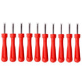 10 PCS Car Tire Electric Vehicle Valve Cap Bicycle Valve Core Switch, Style:, Single Head Short, Single Head Long