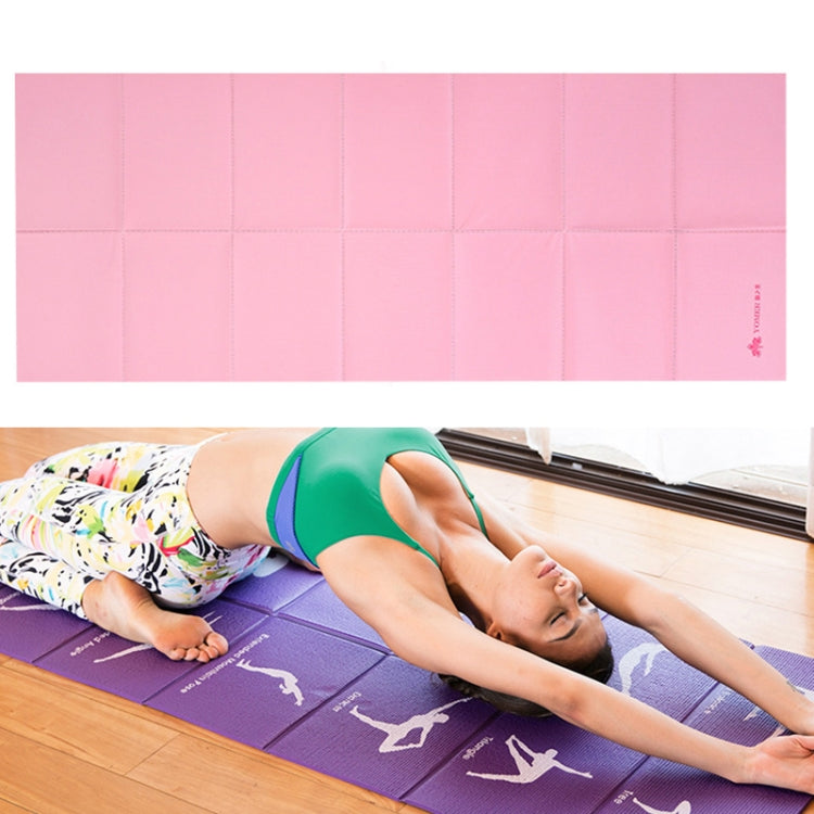 YM15C Portable Travel Thick Fold Yoga Pad Student Nnap Mat, Thickness:, 2mm (Gray), 2mm (Pink), 3mm (Pink), 3mm (Gray), 5mm (Light Gray Print), 5mm (Light Blue Printed), 5mm (Orange Print), 5mm (Rose Red Print), 5mm (Purple Print), 5mm (Gray Print)    ...