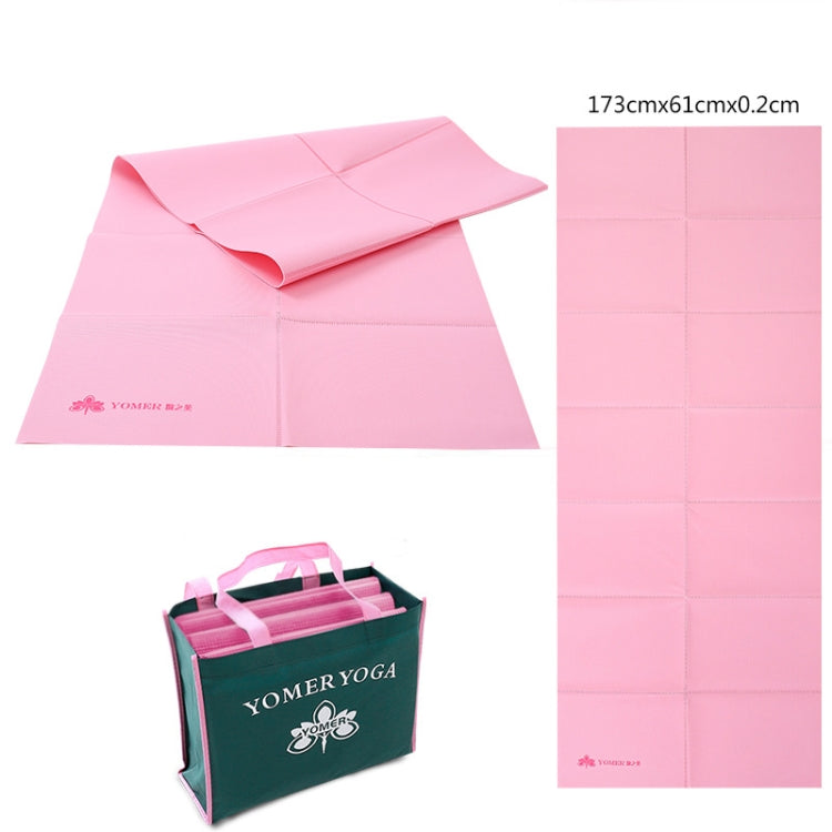YM15C Portable Travel Thick Fold Yoga Pad Student Nnap Mat, Thickness:, 2mm (Gray), 2mm (Pink), 3mm (Pink), 3mm (Gray), 5mm (Light Gray Print), 5mm (Light Blue Printed), 5mm (Orange Print), 5mm (Rose Red Print), 5mm (Purple Print), 5mm (Gray Print)    ...