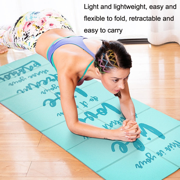 YM15C Portable Travel Thick Fold Yoga Pad Student Nnap Mat, Thickness:, 2mm (Gray), 2mm (Pink), 3mm (Pink), 3mm (Gray), 5mm (Light Gray Print), 5mm (Light Blue Printed), 5mm (Orange Print), 5mm (Rose Red Print), 5mm (Purple Print), 5mm (Gray Print)    ...