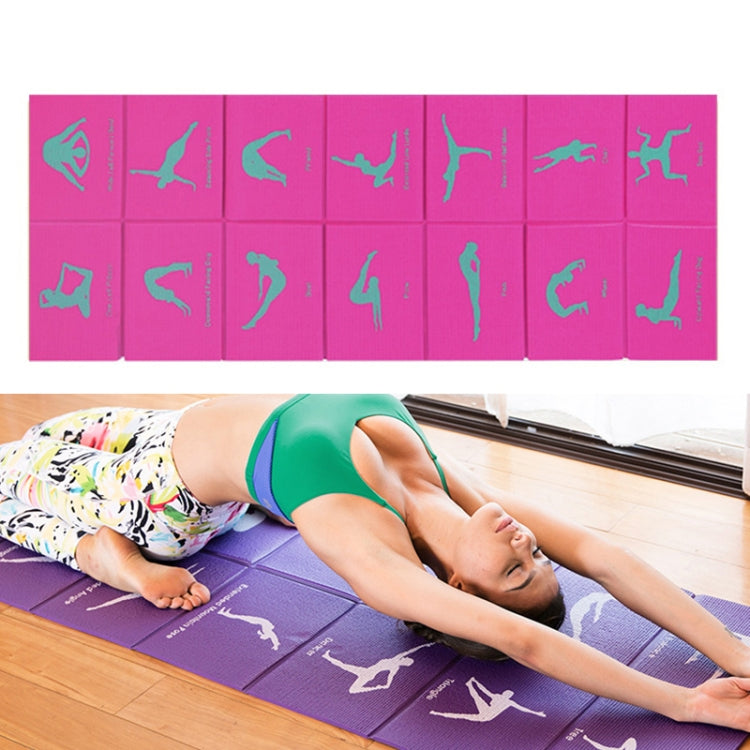 YM15C Portable Travel Thick Fold Yoga Pad Student Nnap Mat, Thickness:, 2mm (Gray), 2mm (Pink), 3mm (Pink), 3mm (Gray), 5mm (Light Gray Print), 5mm (Light Blue Printed), 5mm (Orange Print), 5mm (Rose Red Print), 5mm (Purple Print), 5mm (Gray Print)    ...
