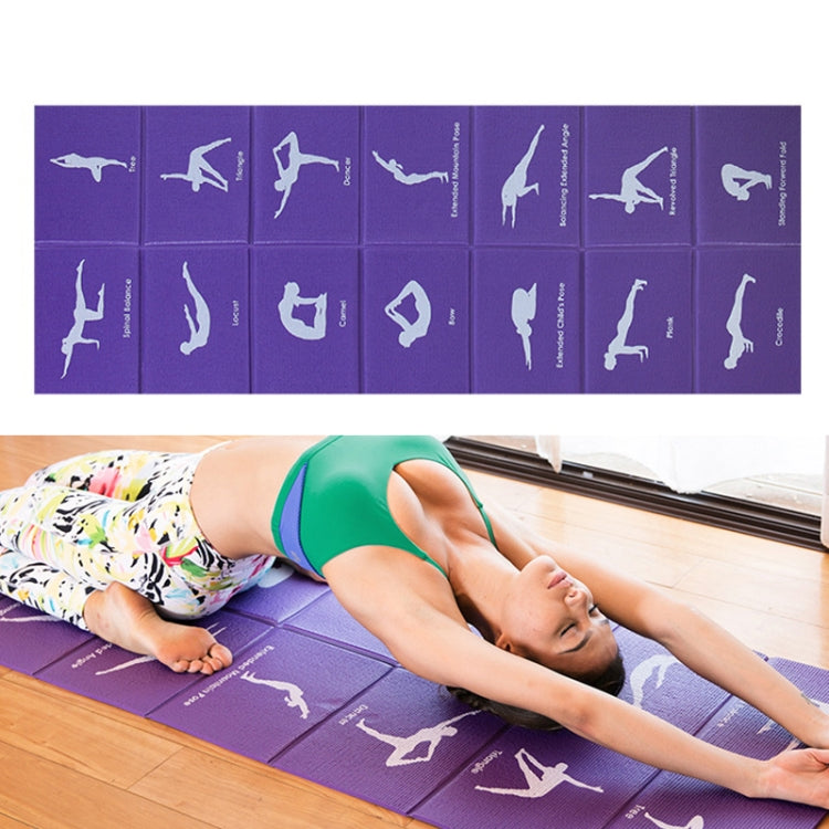 YM15C Portable Travel Thick Fold Yoga Pad Student Nnap Mat, Thickness:, 2mm (Gray), 2mm (Pink), 3mm (Pink), 3mm (Gray), 5mm (Light Gray Print), 5mm (Light Blue Printed), 5mm (Orange Print), 5mm (Rose Red Print), 5mm (Purple Print), 5mm (Gray Print)    ...