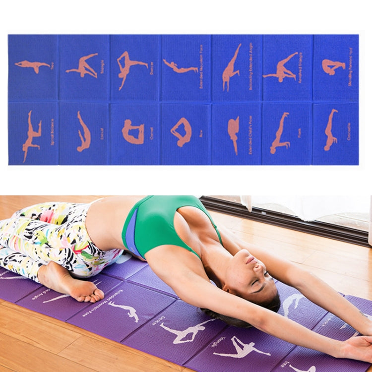 YM15C Portable Travel Thick Fold Yoga Pad Student Nnap Mat, Thickness:, 2mm (Gray), 2mm (Pink), 3mm (Pink), 3mm (Gray), 5mm (Light Gray Print), 5mm (Light Blue Printed), 5mm (Orange Print), 5mm (Rose Red Print), 5mm (Purple Print), 5mm (Gray Print)    ...