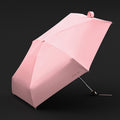 OLYCAT Portable Black Glue Sunshade Sunscreen Ultraviolet Umbrellas, Pink, Red, Black, Blue, Apricot