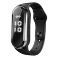 M21  Ultrasonic Mosquito Repellent Bracelet with Step Counter & Clock & Temperature Function, M21 (Black), M21 (White)