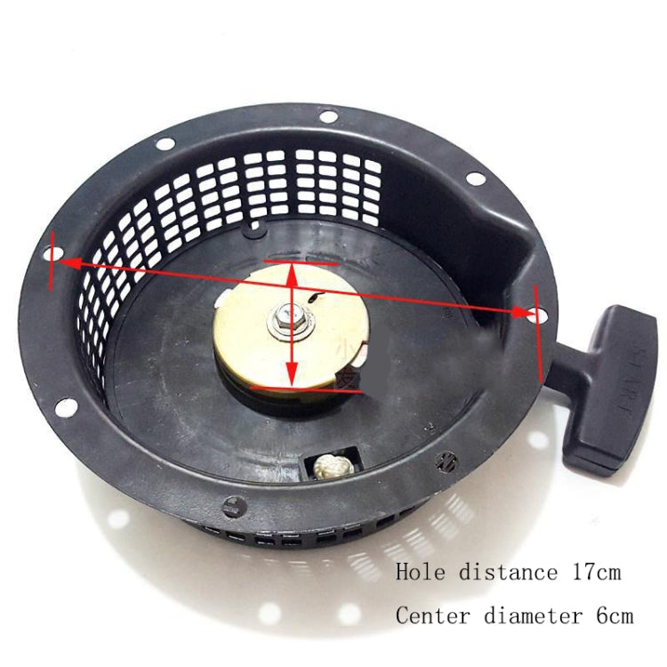 Verimental Trencher Pull-Off Gasoline Generator Accessories, Opposite 1800 Turn, Positive 3600 Turn