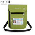 JunLeTu Multifunctional Messenger RFID Anti-Theft Passport Storage Bag, Green, Blue, Purple, Black, Red, Light Grey, Iron Gray