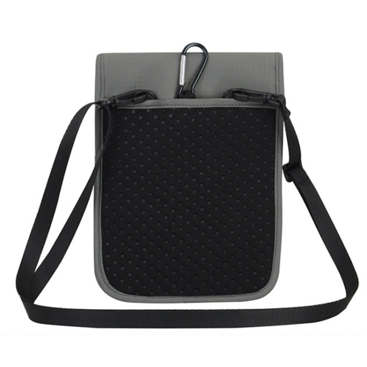 JunLeTu Multifunctional Messenger RFID Anti-Theft Passport Storage Bag, Green, Blue, Purple, Black, Red, Light Grey, Iron Gray
