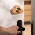 Suction Door Wind Chime Magnetic Suction Door Bell Wooden Decoration, Beech, Walnut