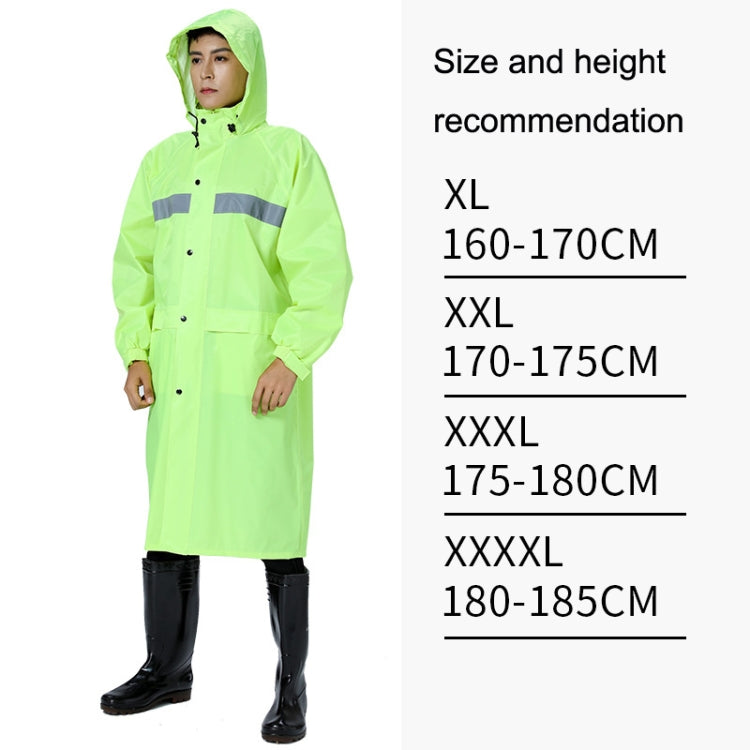 X18 Siamese Raincoat Outdoor Adult Reflective Riding Raincoat, XL, XXL, XXXL, XXXXL