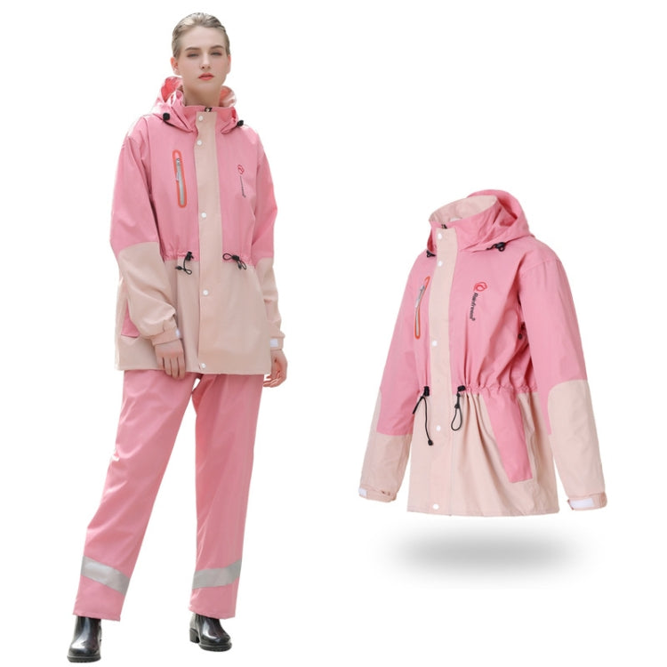 Rainfreem Outdoor Reflective Fashion Split Raincoat Rain Pants Set, S, XL