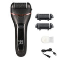 Electric Foot Grinder Digital Display Rechargeable Pedicure Peeling, Black