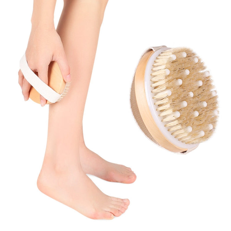 PPR Soft Bead Handleless Massage Bristle Bath Brush, PPR Soft Bead Bristle