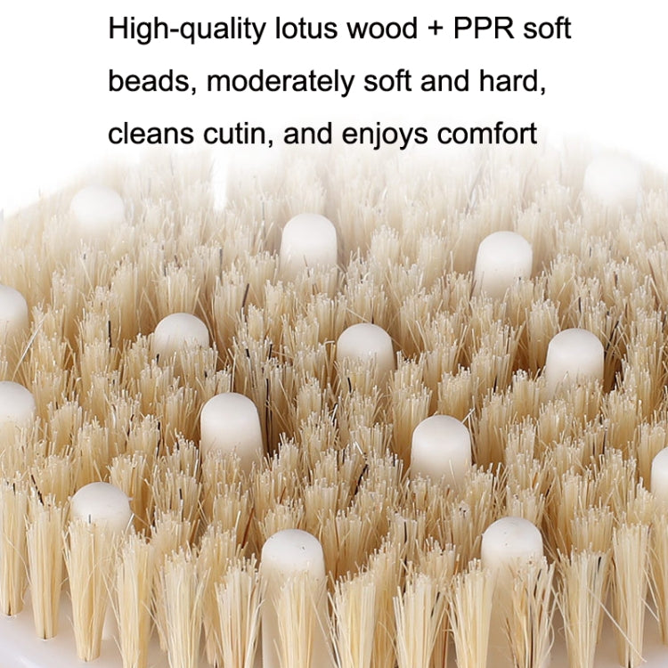 PPR Soft Bead Handleless Massage Bristle Bath Brush, PPR Soft Bead Bristle