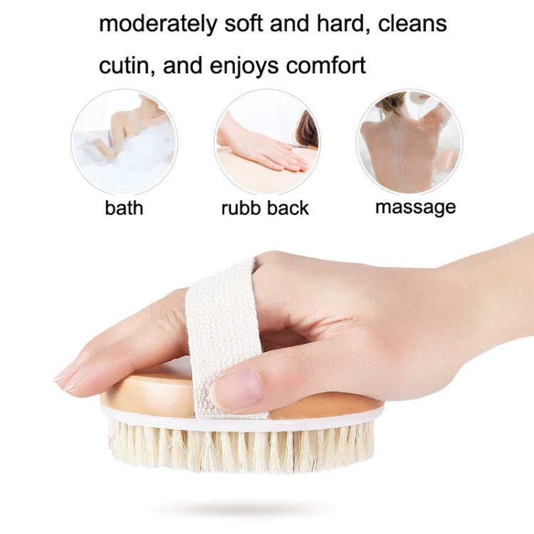 PPR Soft Bead Handleless Massage Bristle Bath Brush, PPR Soft Bead Bristle