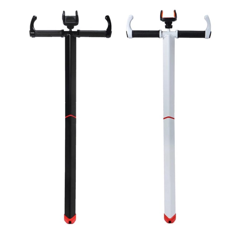 Balance Car Retractable And Extended Hand Lever Handle For Ninebot Mini Pro, White, Black