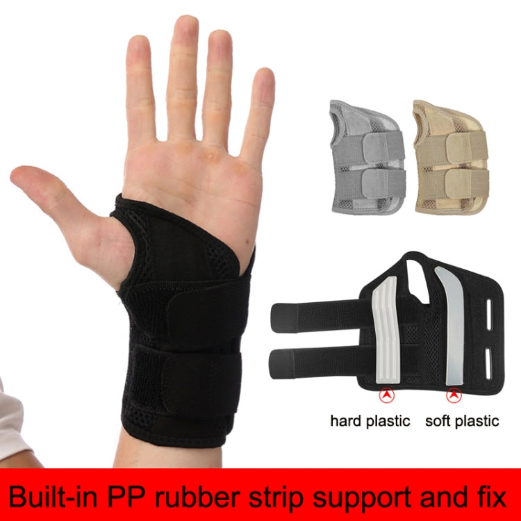Mouse Tendon Sheath Compression Support Breathable Wrist Guard, Left Hand S / M, Left Hand L / XL, Right Hand S / M, Right Hand L / XL