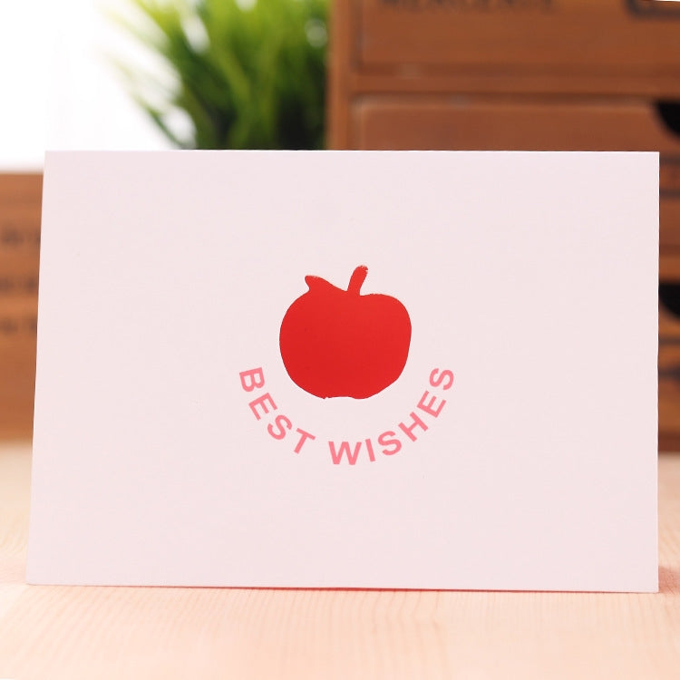 10 PCS A-035 Large Hollow Letters Holiday Greeting Card, I Love You, For You, Happy, Forever, Smile, 365 Days, Best Wishes, Going