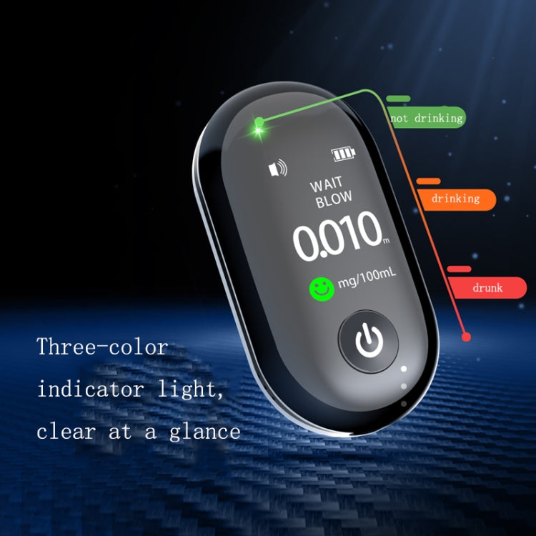 Portable Blow Type TFT Screen Alcohol Tester, Blow Type