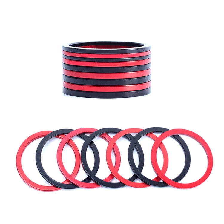 10 PCS FMFXTR Bicycle BB Middle Shaft Flying Wheel Cushion, Thickness:, 1mm (Black), 1.5mm (Black), 2mm (Black), 2.5mm (Black), 3mm (Black), 1mm (Red), 1.5mm (Red), 2mm (Red), 2.5mm (Red), 3mm (Red)