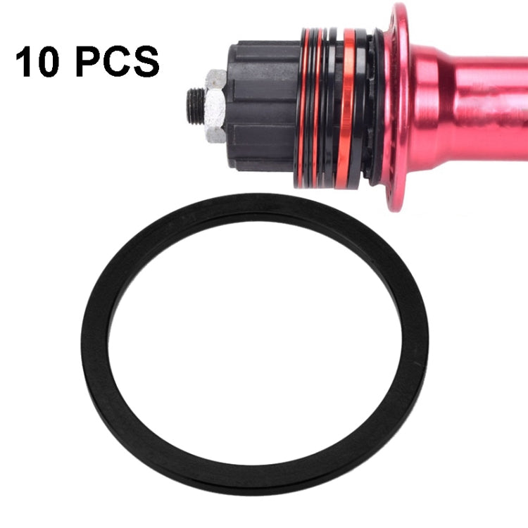 10 PCS FMFXTR Bicycle BB Middle Shaft Flying Wheel Cushion, Thickness:, 1mm (Black), 1.5mm (Black), 2mm (Black), 2.5mm (Black), 3mm (Black), 1mm (Red), 1.5mm (Red), 2mm (Red), 2.5mm (Red), 3mm (Red)