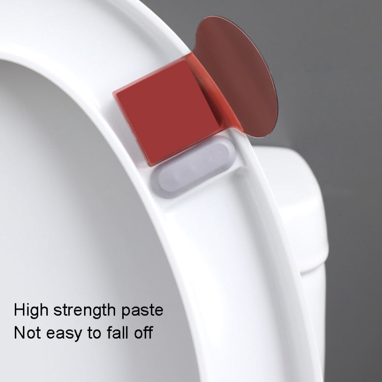 10 PCS Toilet Lid Lifter Convenient Toilet Lid Handle, 10 PCS Wine Red, 10 PCS Green, 10 PCS Transparent