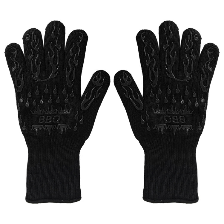 1 Pair High Temperature Resistant Silicone BBQ Gloves  Anti-Scalding Gloves, BBQ Red, BBQ Black, BBQ Blue, Big Flame Red, Big  Flame Black, Big Flame Blue, Flame Dots Red, Flame Dots  Black, Flame Dots  Blue, BBQ Flame Red, BBQ Flame Black             ...