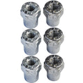 3 Pairs Car Battery Pile Header Circular Column Battery Maintenance Modification Accessories, 3 Pairs