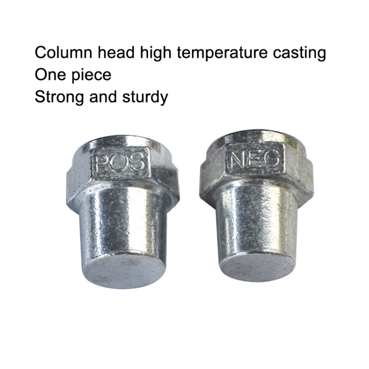 3 Pairs Car Battery Pile Header Circular Column Battery Maintenance Modification Accessories, 3 Pairs