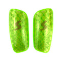 TPR Honeycomb Transparent Leg Protection Plug Board Football Protection Gear, TPR Fluorescent Green S, TPR Fluorescent Green L, TPR Yellow S, TPR Yellow L, TPR Orange S, TPR Orange L, TPR Blue S, TPR Blue L