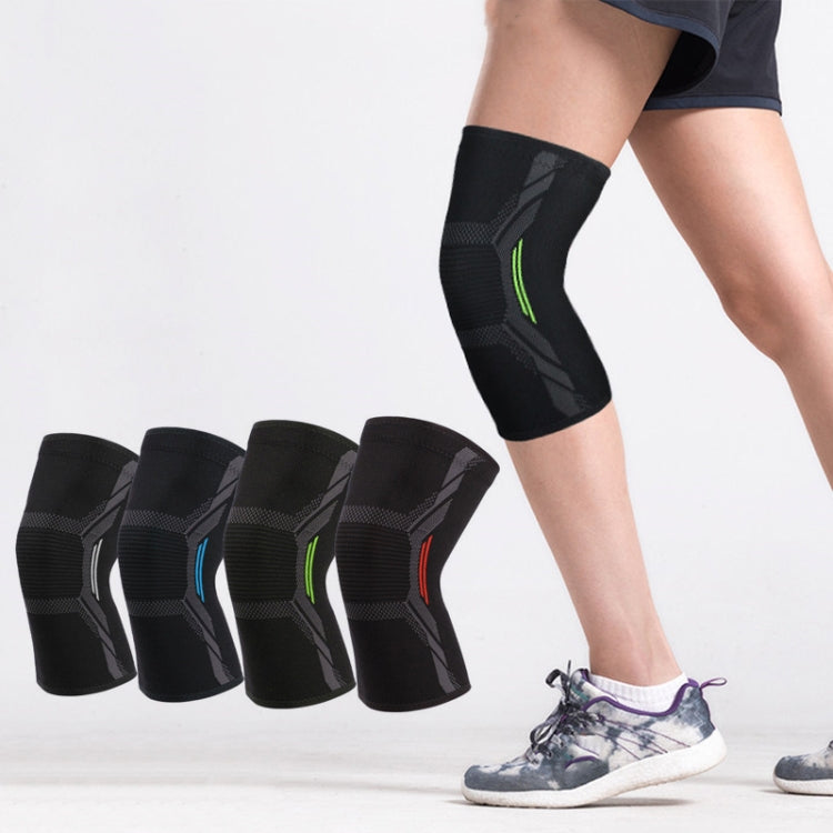 Nylon Sports Protective Gear Four-Way Stretch Knit Knee Pads, Size:, S, M, L, XL