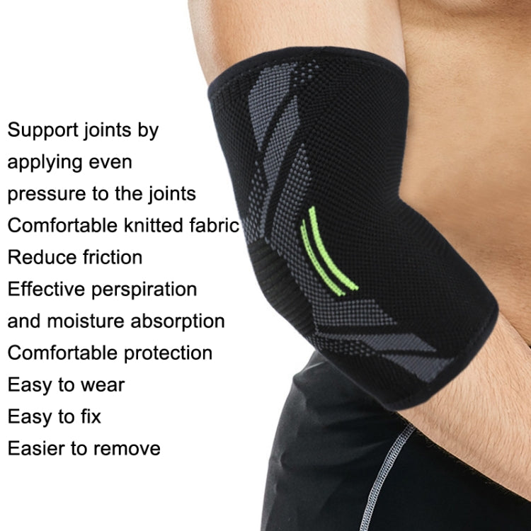 1pair Three-Dimensional Compression Belt Tightens Comfortable Breathable Warm Elbow Pads, S, M, L, XL